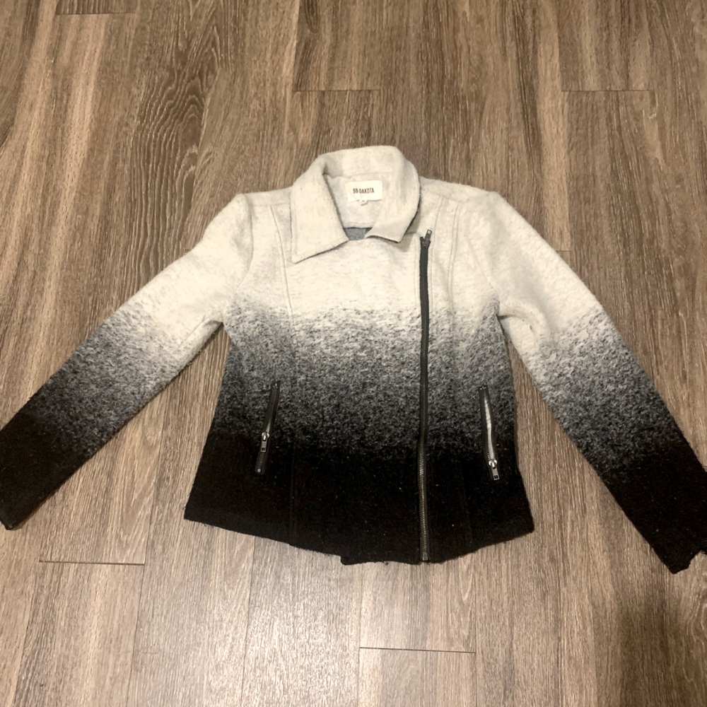 BB Dakota Bell Ombre Moto Jacket